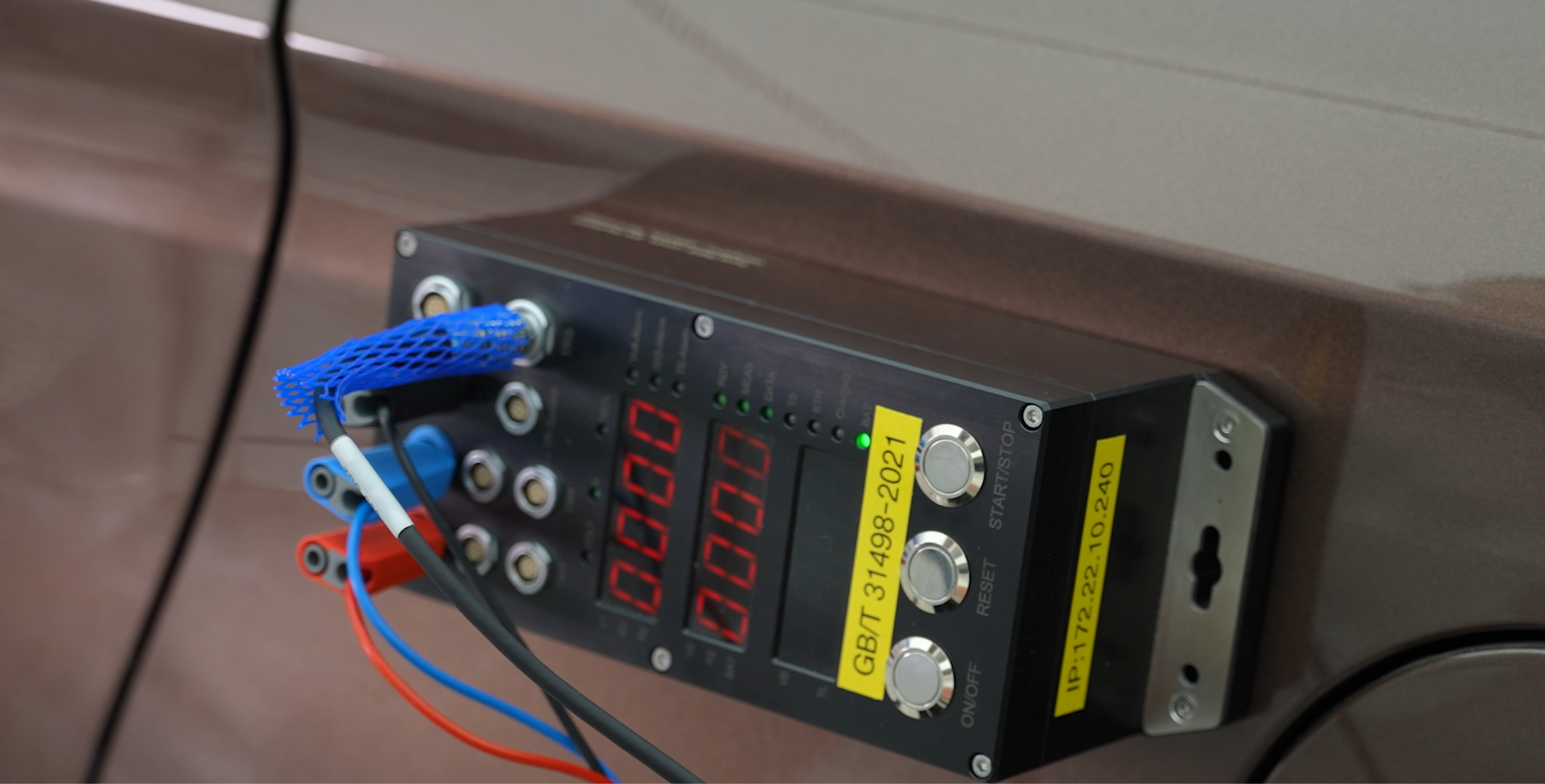 New Energy Vehicle Crash Testing